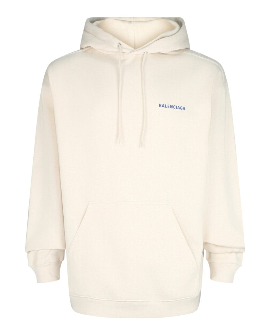 Balenciaga Logo Medium Fit Hoodie