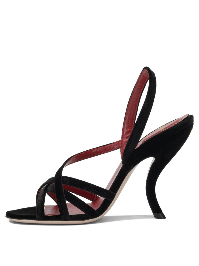 Valentino Garavani "Fetishique 105Mm" Heeled Sandals