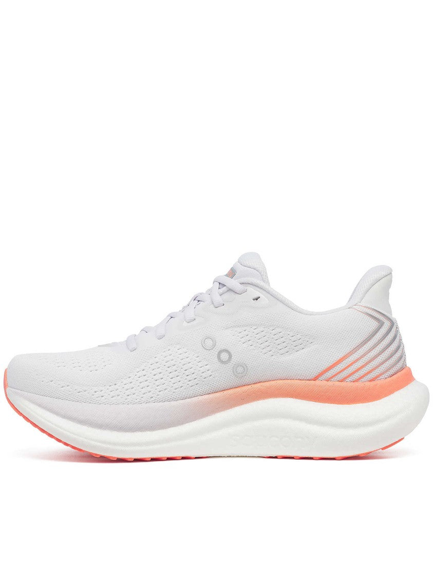 Saucony Ventilated Running Shoes With Cushioned Midsole And Reflective Accents