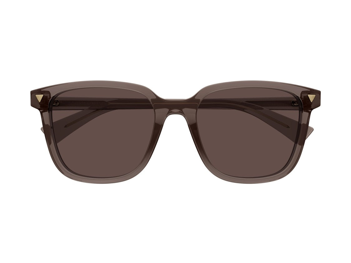 Bottega Veneta Translucent Brown Bv1255sa Square Sunglasses