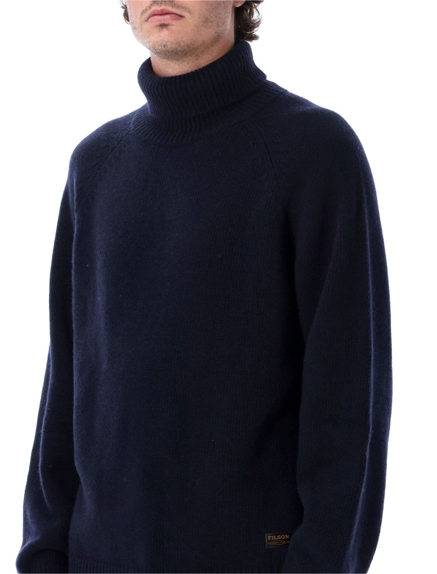 Filson Ribbed Turtleneck Knit Sweater