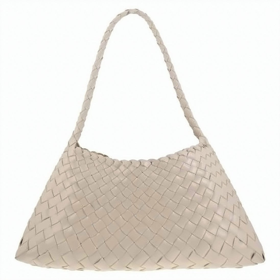 Dragon Diffusion Woven Buffalo Leather Rosanna Shoulder Bag