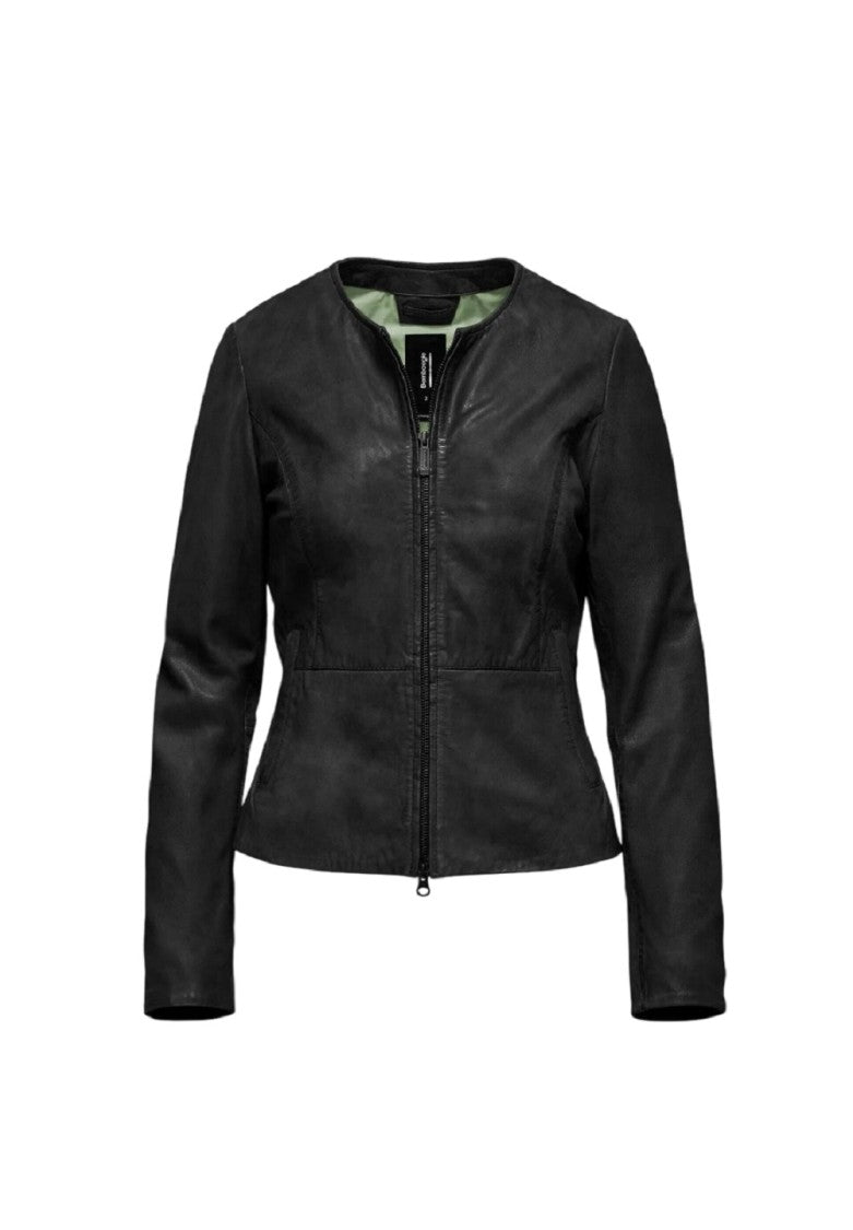 Bomboogie Black Leather Jacket