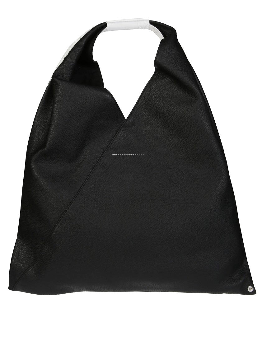 Mm6 By Maison Margiela Artistic White Textured Shoulder Bag