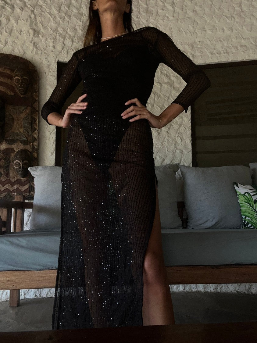 Hawa Made From Love Ayana Dress Black See Through