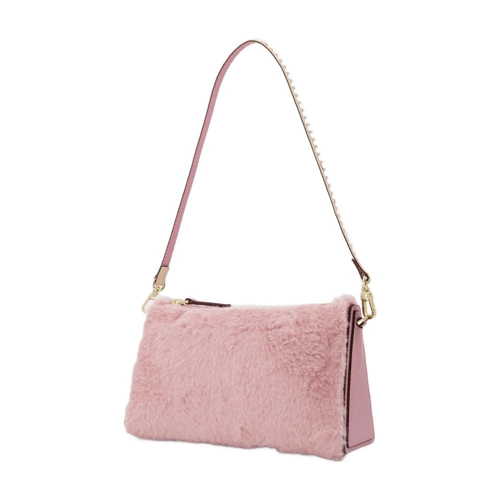 Manu Atelier Mini Prism Bag In Orchid Leather