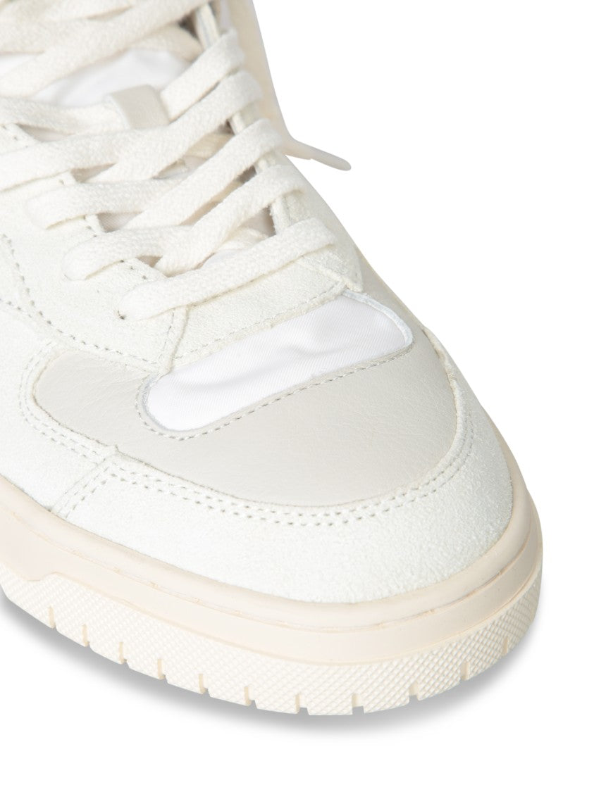 D.A.T.E White Leather Sneakers