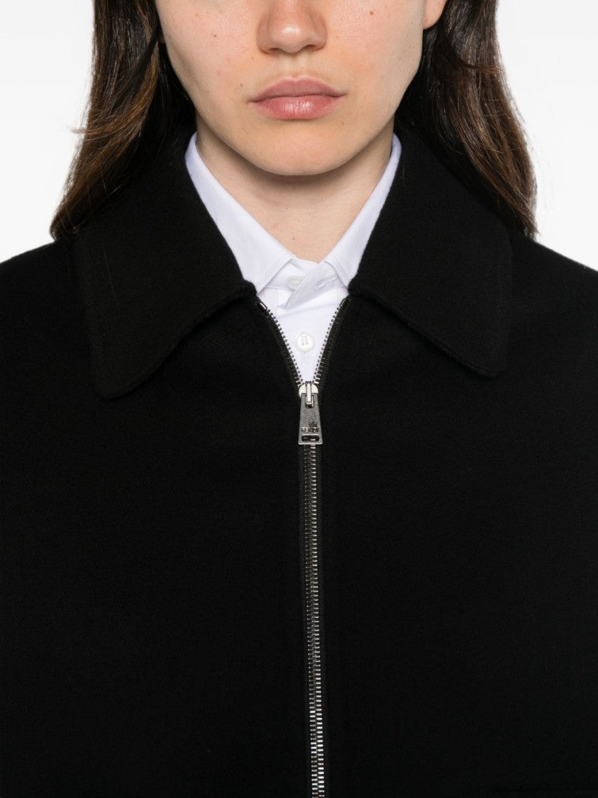 Fendi Boxy-Fit Zippered Cropped Jacket