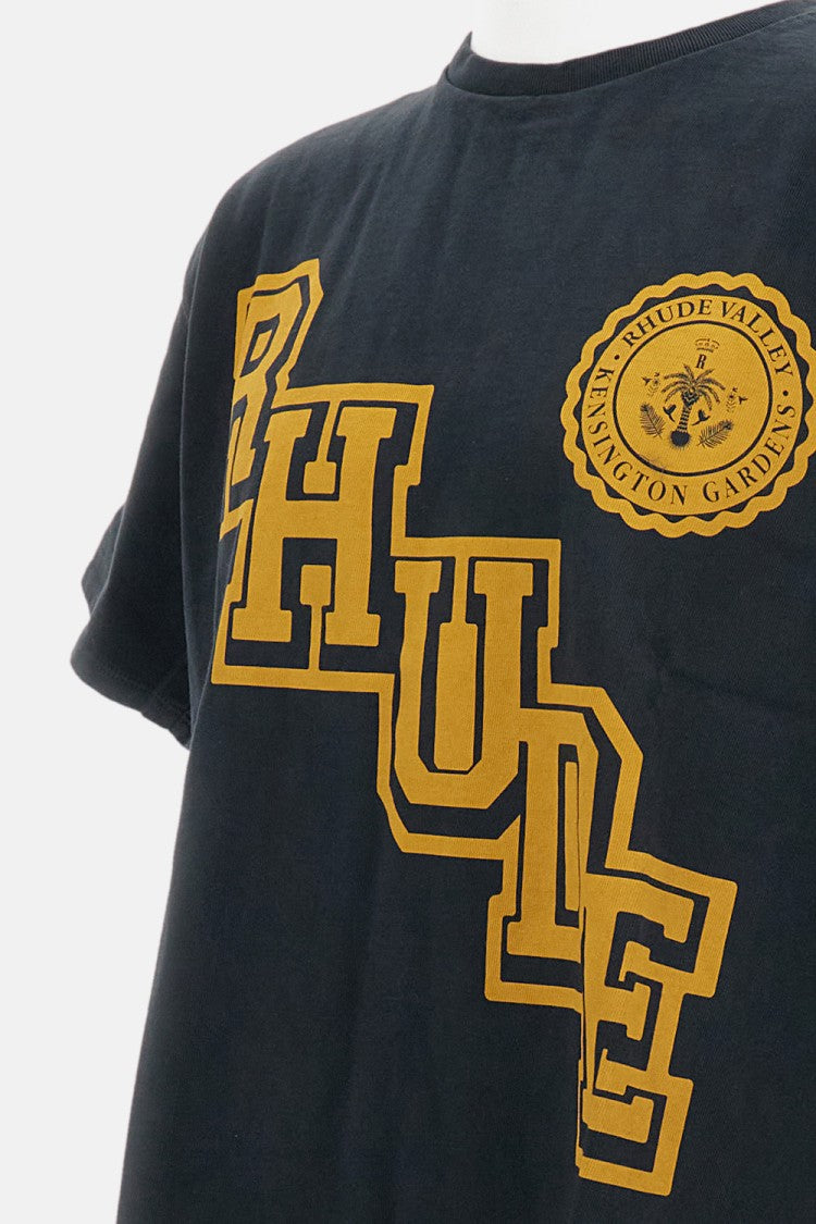 Rhude Oversized Crewneck T-Shirt With Bold Front Print