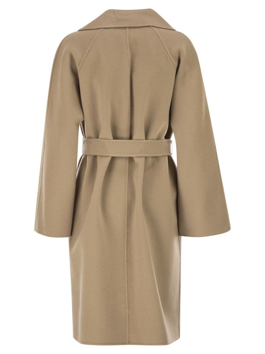 Max Mara Wkdcivada - Double Wool Blend Dressing Gown Coat