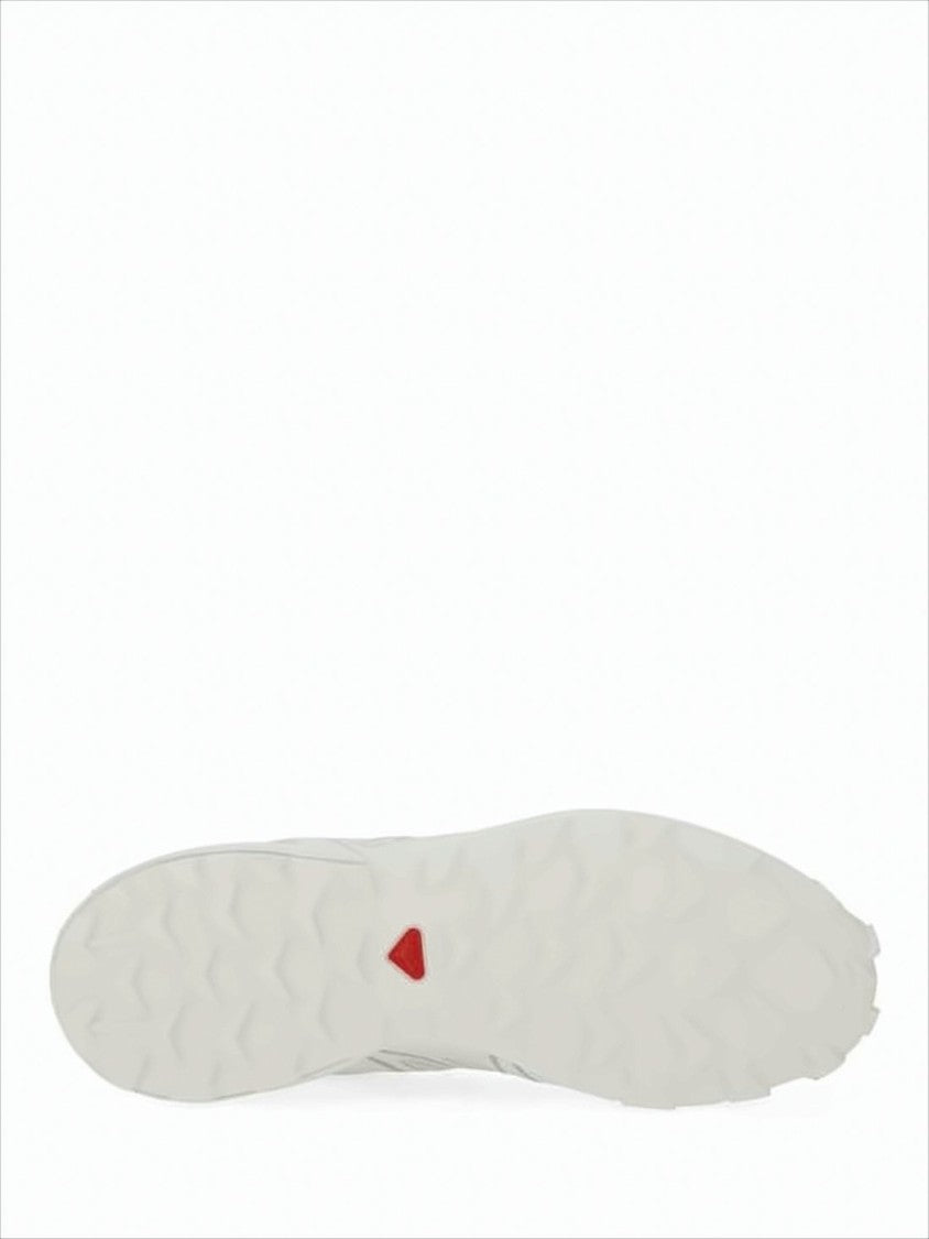 Salomon White Sneakers With Dynamic Overlays