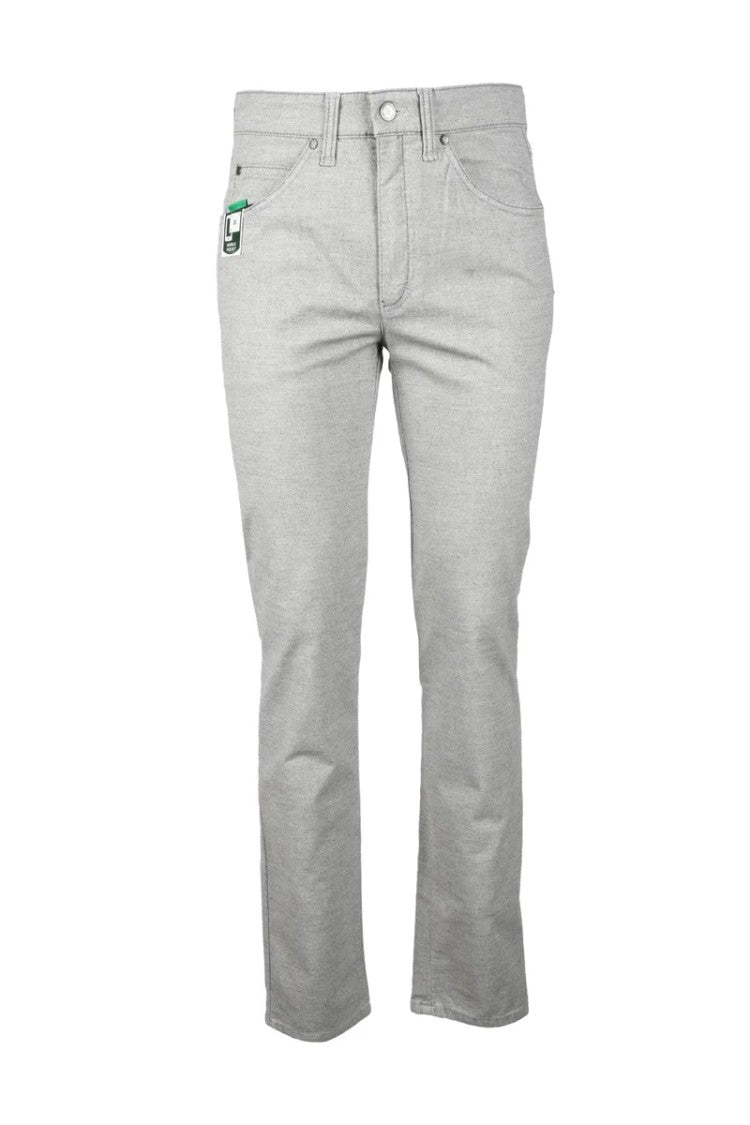 Club Of Comfort Mid-Rise Straight-Leg Trousers With Five-Pocket Design