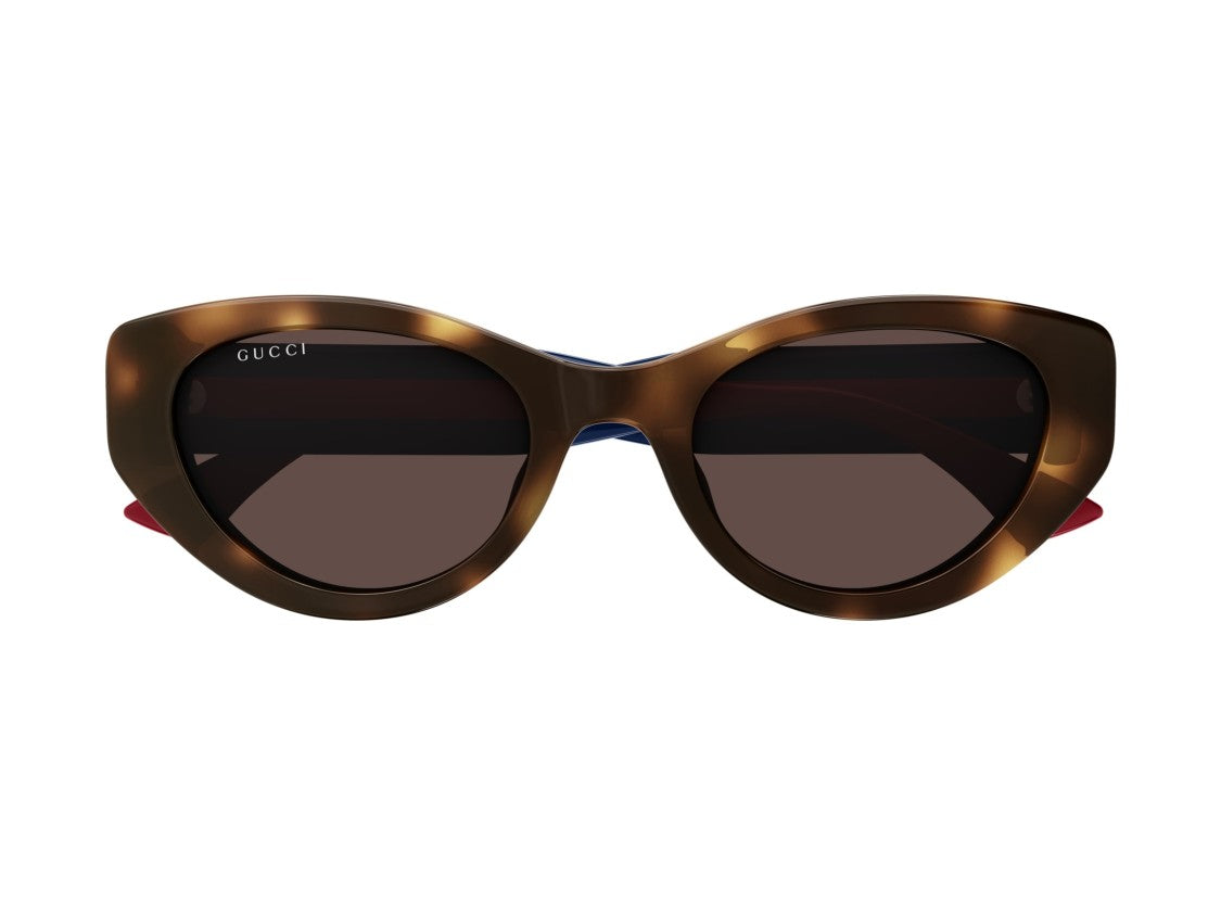 Gucci Gg1862s Interlocking Tortoiseshell Cat-Eye Sunglasses