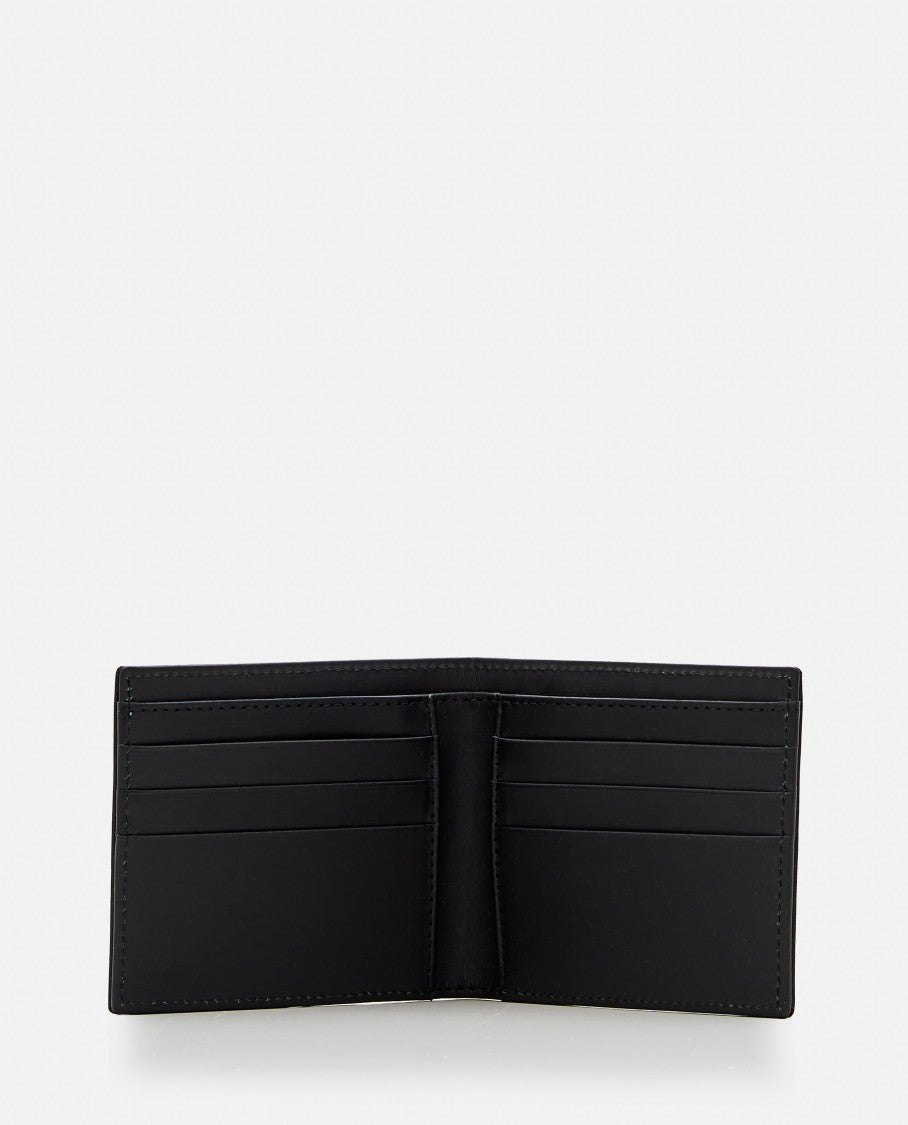 A.P.C. Minimalist Black Aly Wallet With Embossed Logo