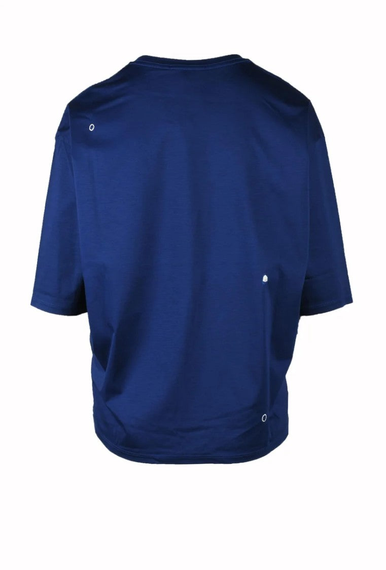 Suzusan Cotton T-Shirt - Blue