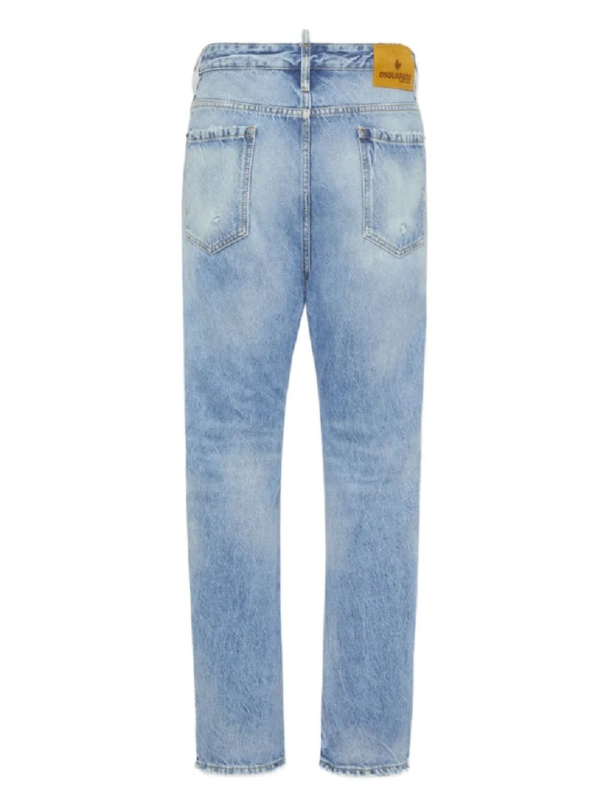 Dsquared2 Relaxed-Fit Blue Jeans