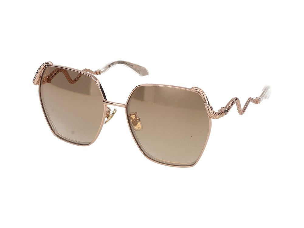 Roberto Cavalli Sunglasses Src035m 8Fcg Oro Ramato Lucido 59/16/140