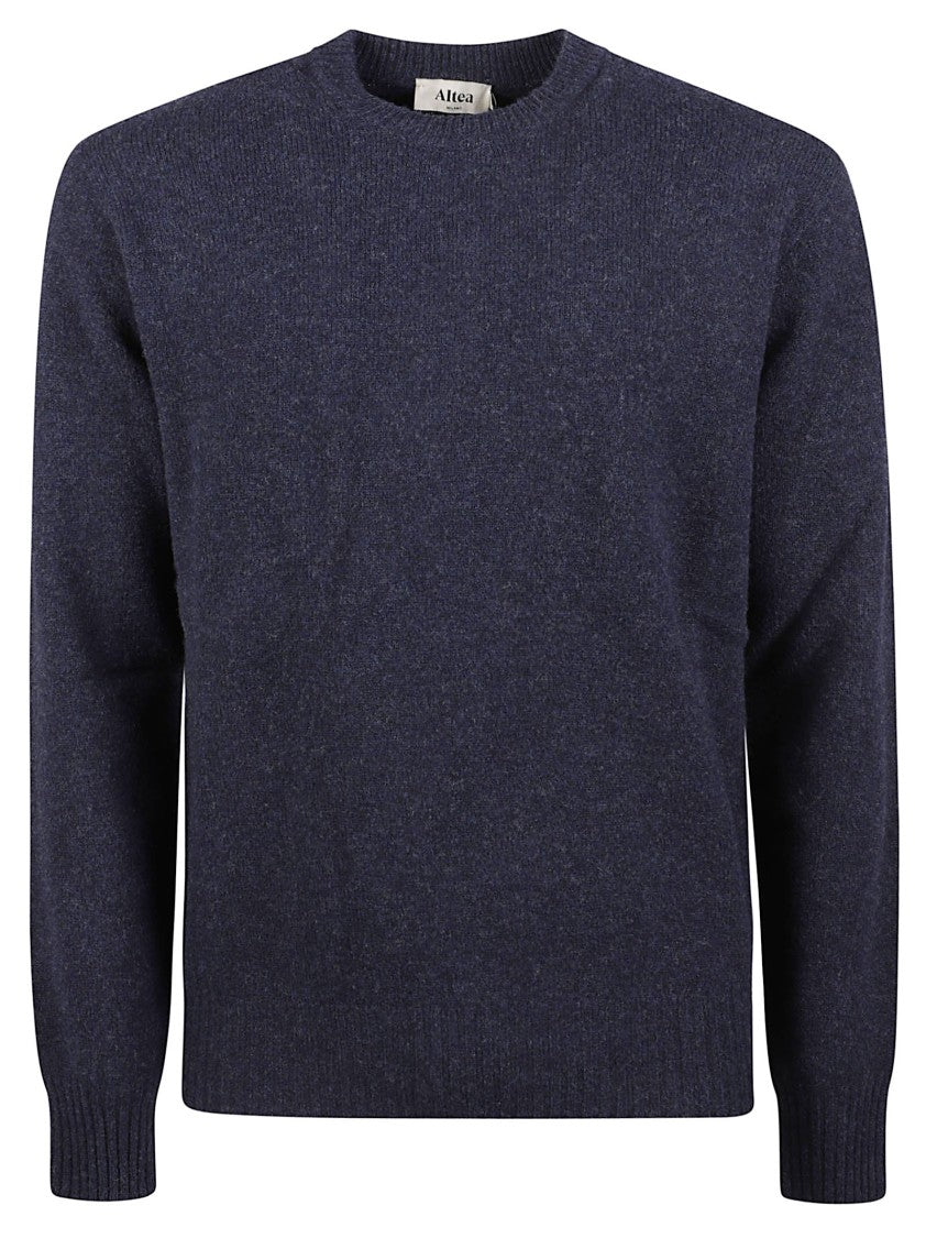 Altea Round Neck Regular Fit Virgin Wool Sweater