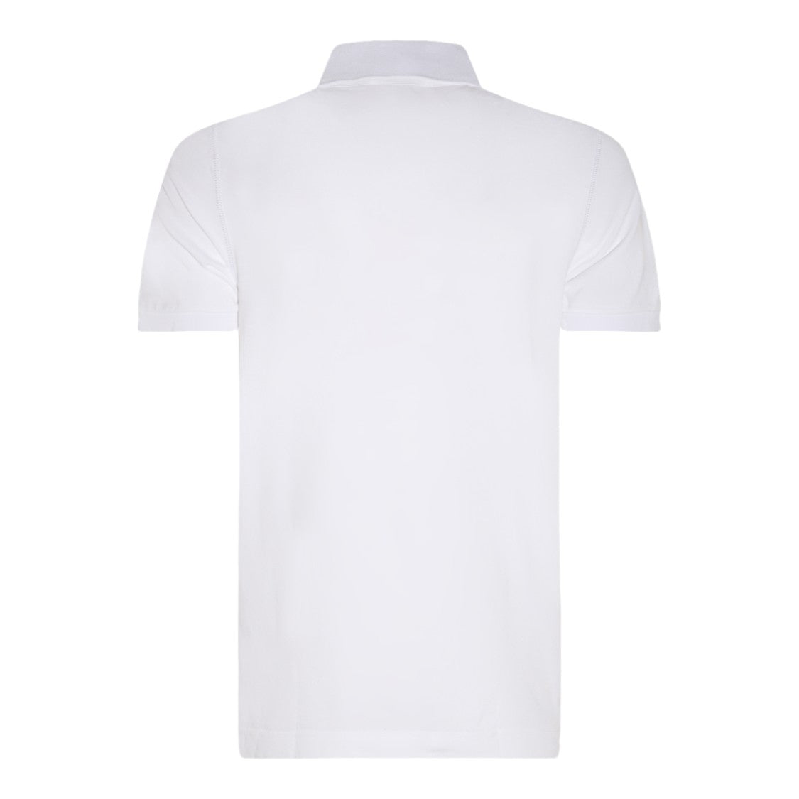Dolce & Gabbana Classic White Polo Shirt With Traditional Collar