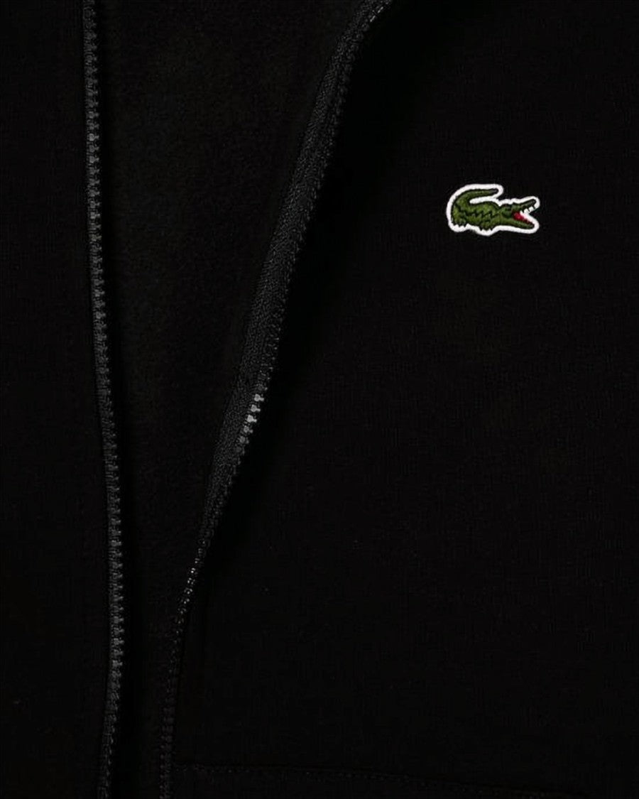 Lacoste Classic Zip-Up Hoodie With Front Pocket