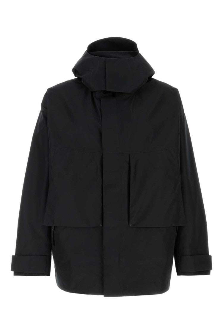 Herno Black Polyester Jacket