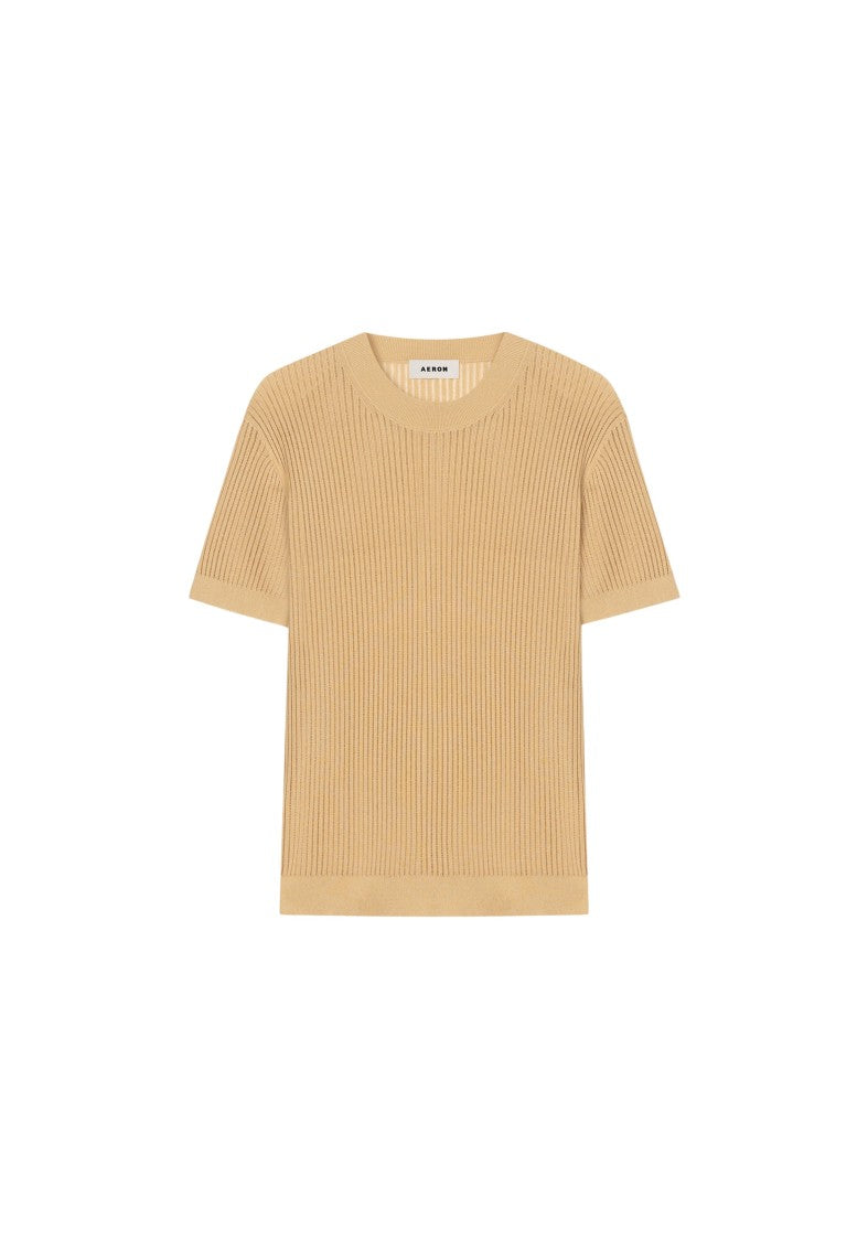 Aeron Shalott - Ribbed Relaxed T-Shirt