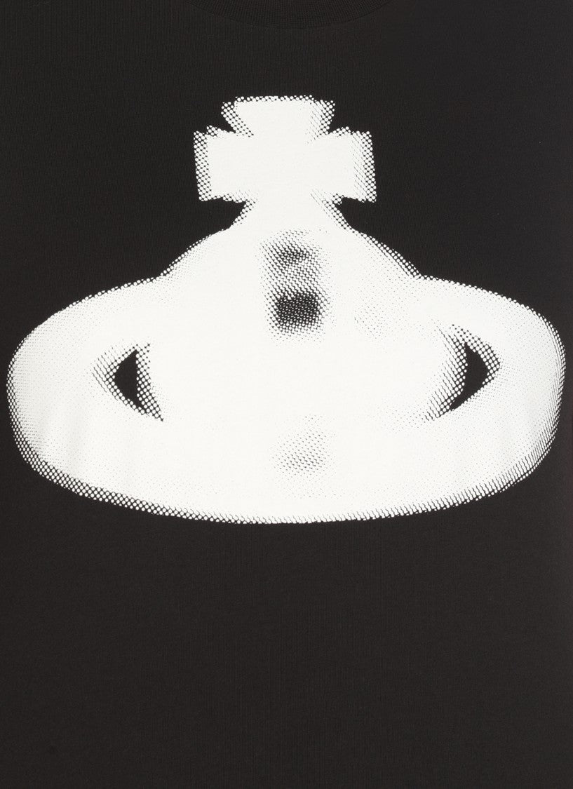Vivienne Westwood Black Halftone Orb T-Shirt