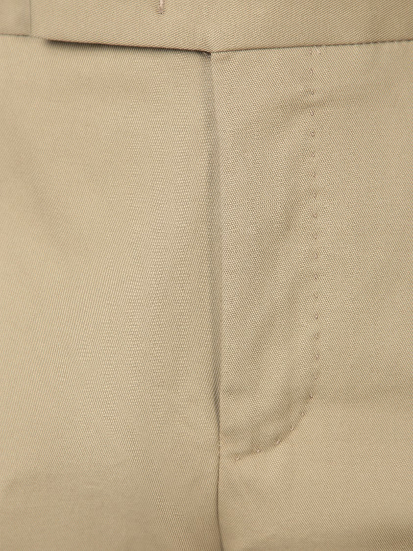 Pt Torino Green Subtle Texture Trousers