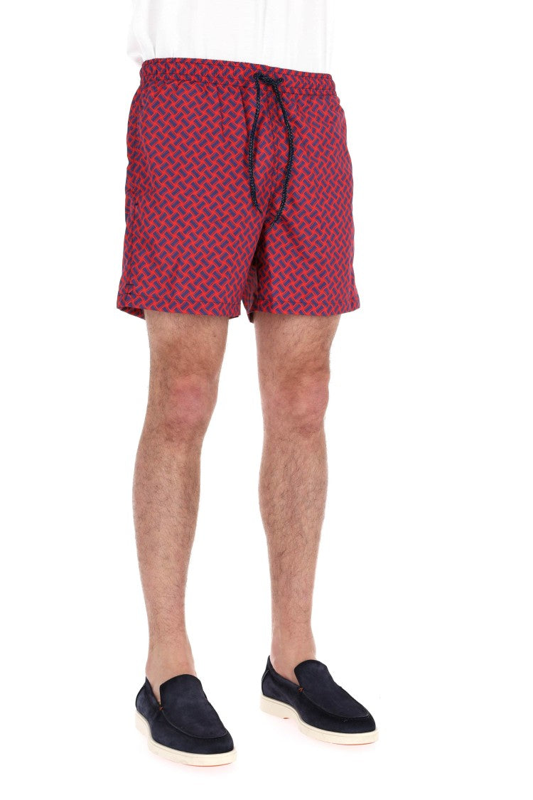 Drumohr Macro Biscottino Quick-Dry Swim Shorts