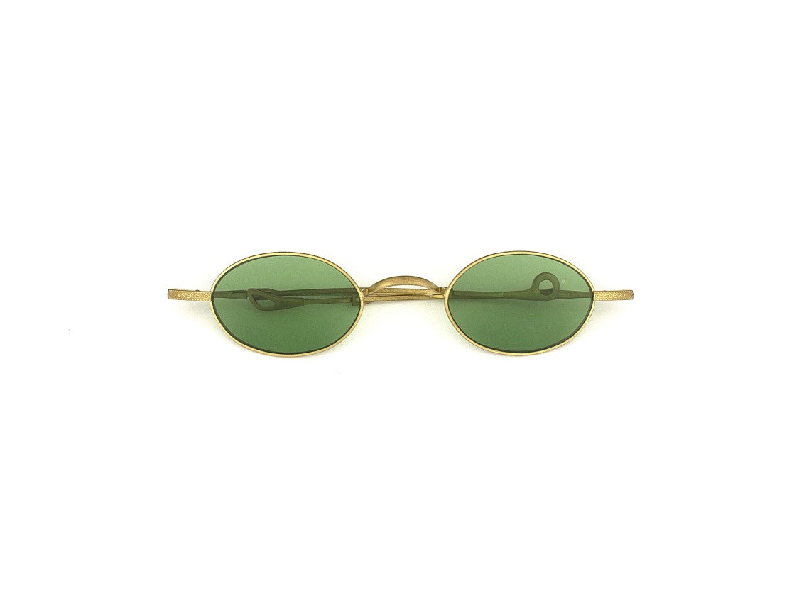 Eyepetizer Gold Dickie Tinted Metal Round Sunglasses