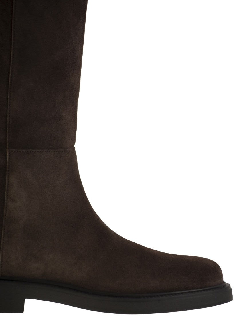 Tod's Suede Leather Boot