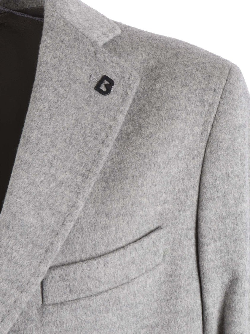 Breras Timeless Long Wool Coat With Tailored Fit