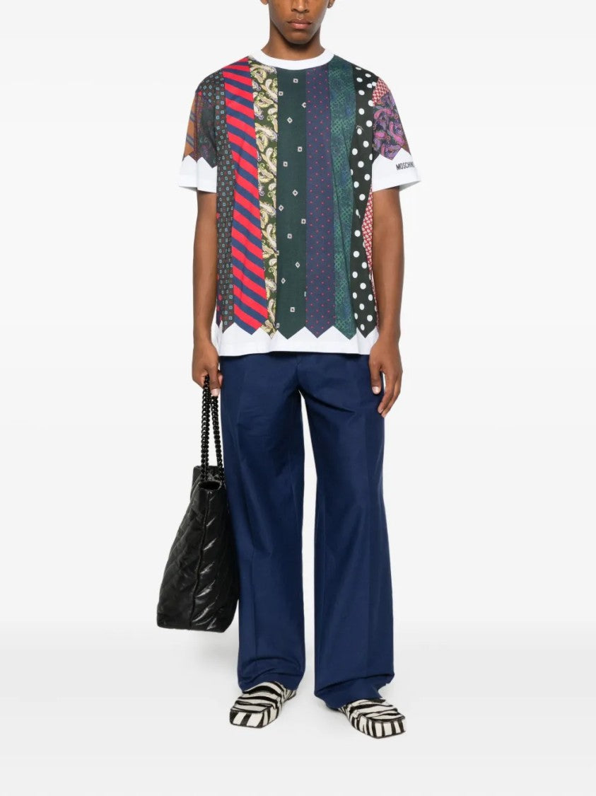 Moschino Classic T-Shirt With Round Neckline