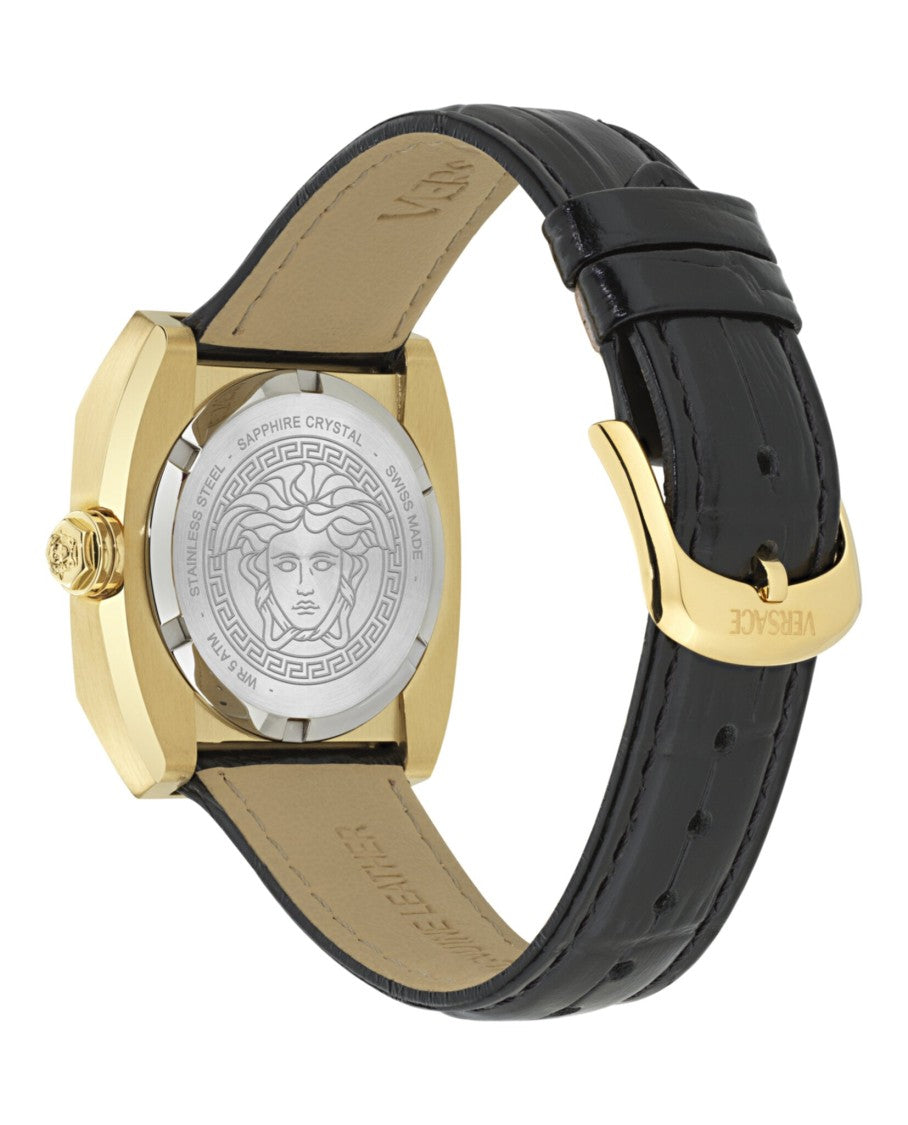 Versace Medusa Antares Leather Watch