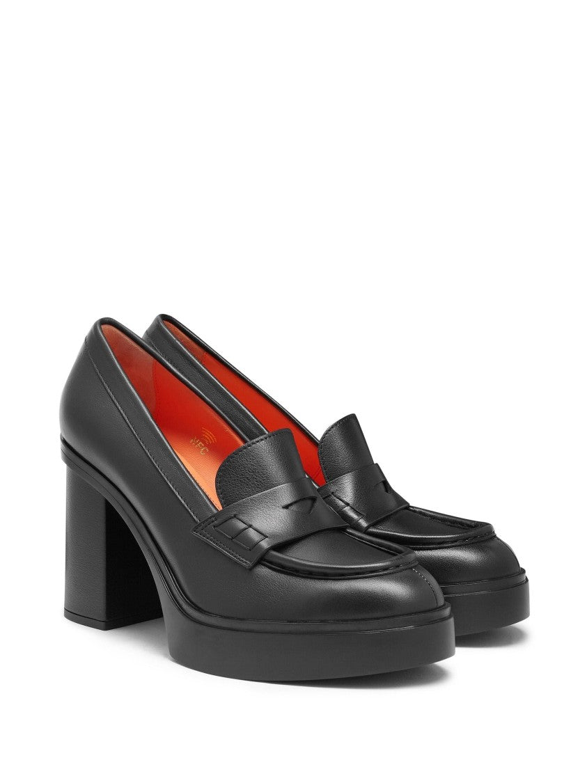 Santoni Closed-Design High Heel Pumps