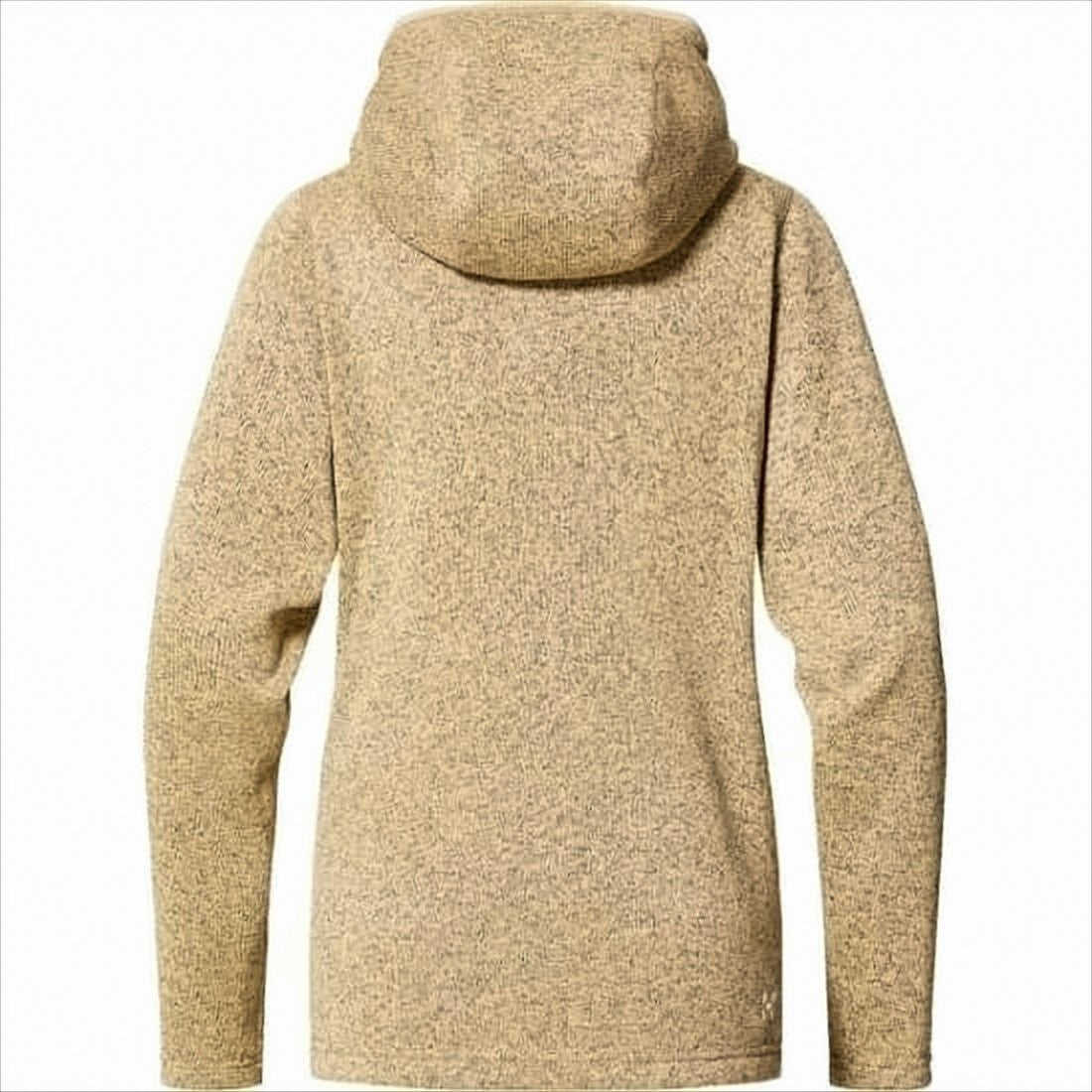 Haglöfs Textured Knit Beige Jacket With Hood