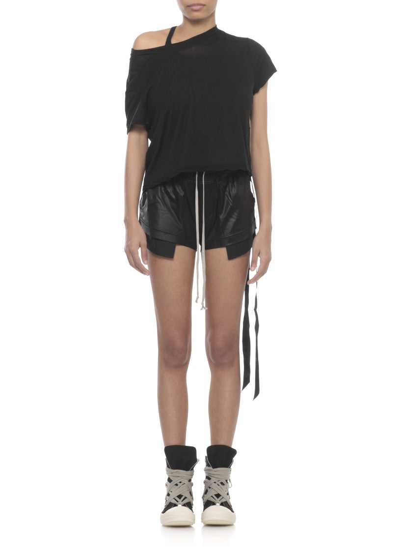 Drkshdw By Rick Owens Black Level T Cotton T-Shirt