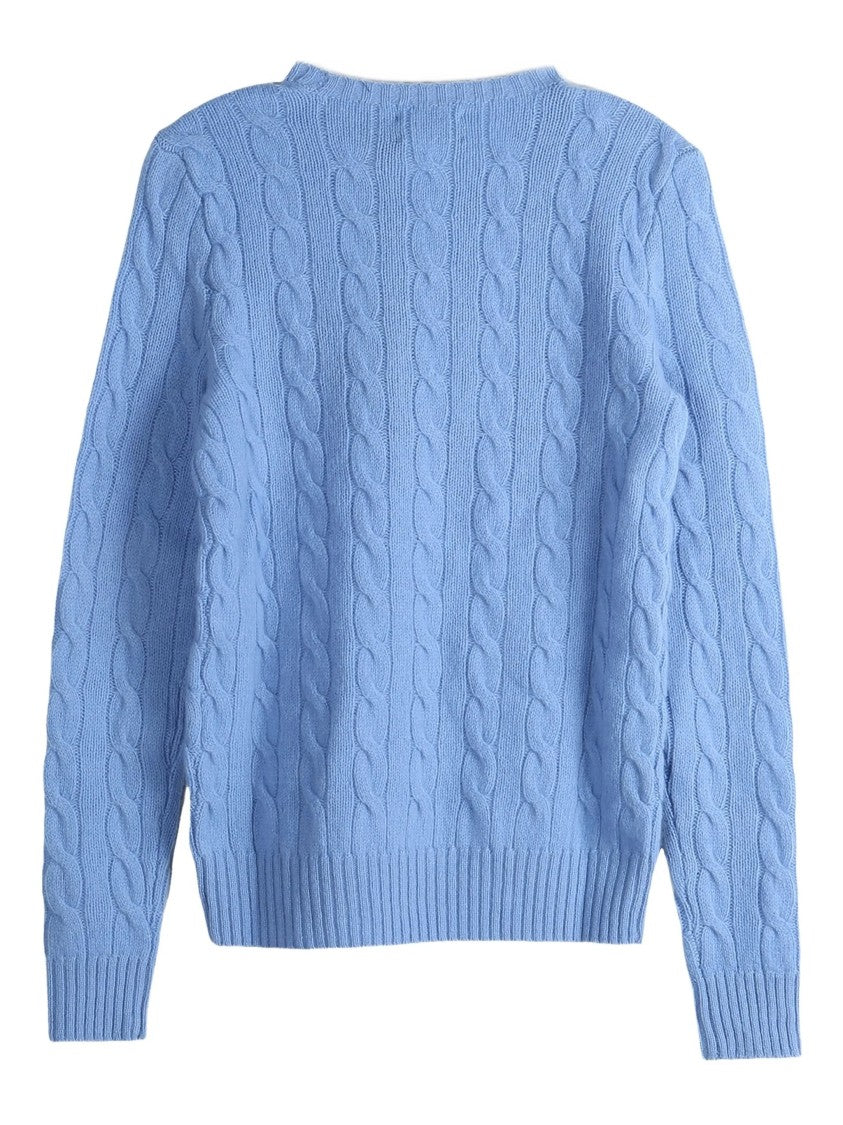Polo Ralph Lauren Julianna Cable-Knit Crew-Neck Sweater