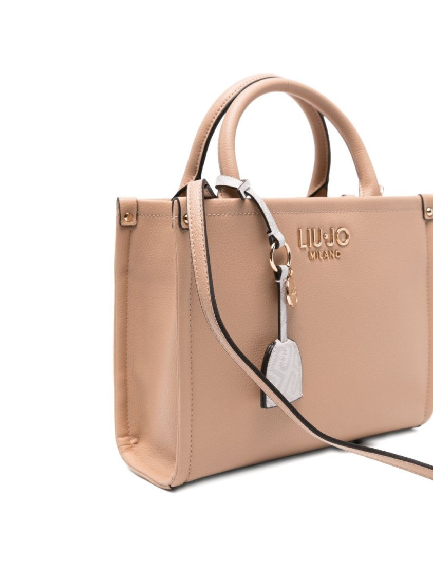 Liu Jo Dark Cipria Beige Shoulder Bag