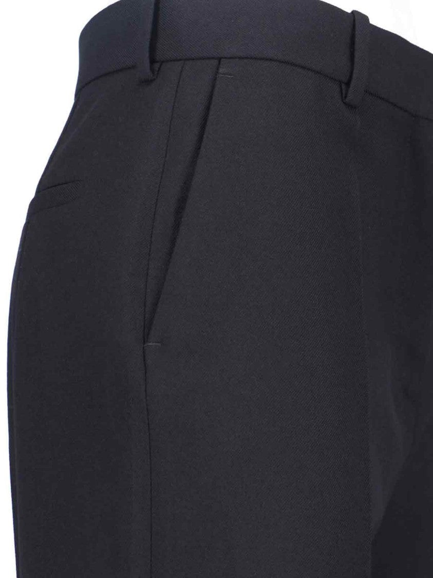 Calvin Klein Tailored Straight-Leg Trousers With Front Pleats