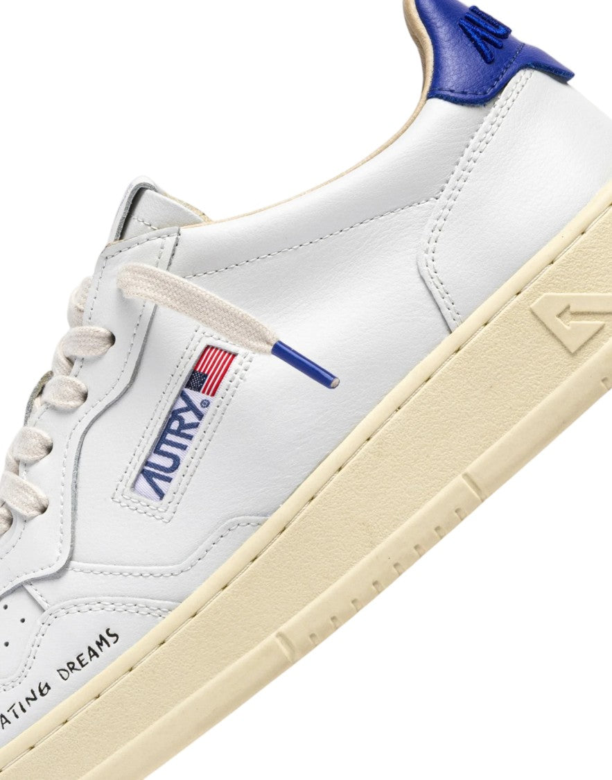 Autry Medalist Low Men’S White/Blue Sneakers