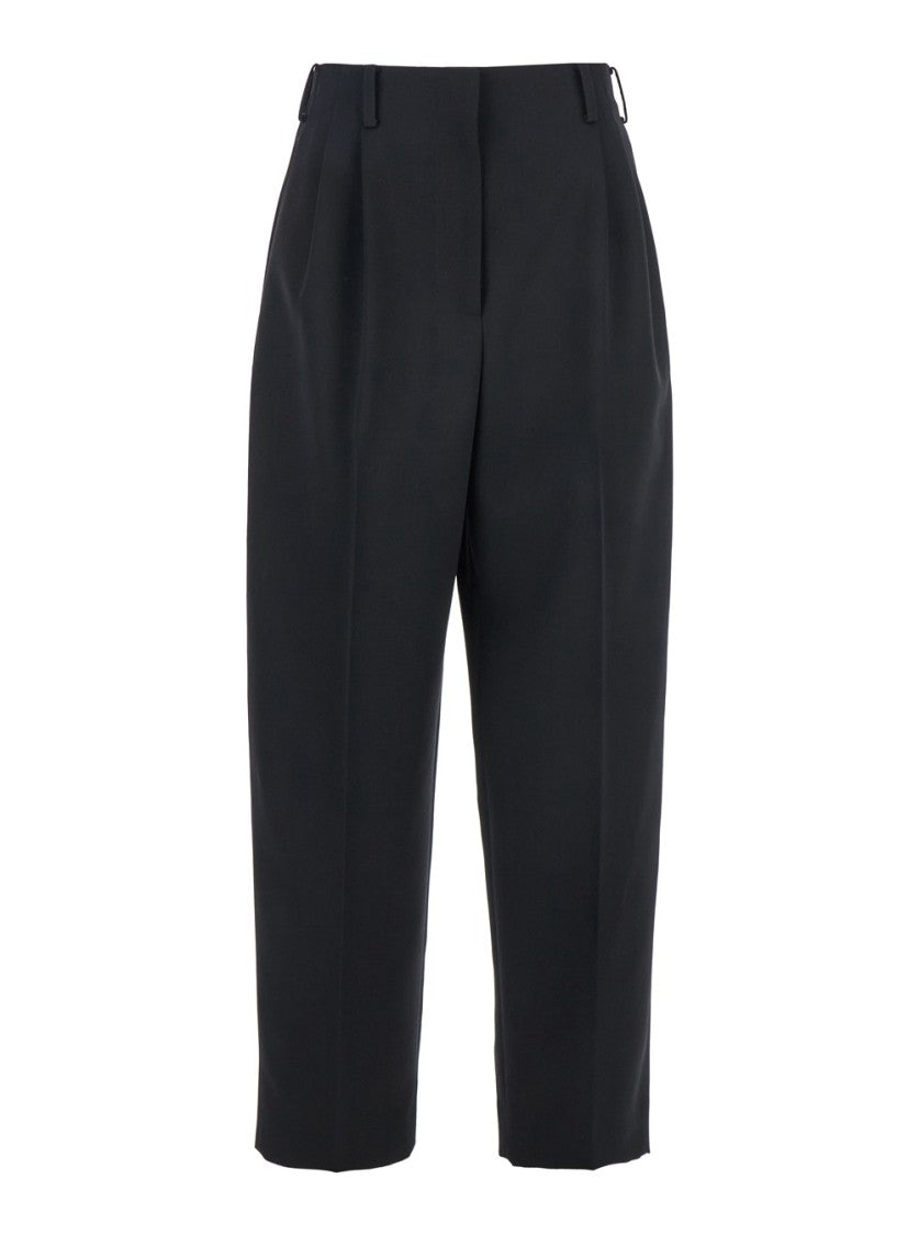 Givenchy Cocoon Silhouette Pants With Pleated Front