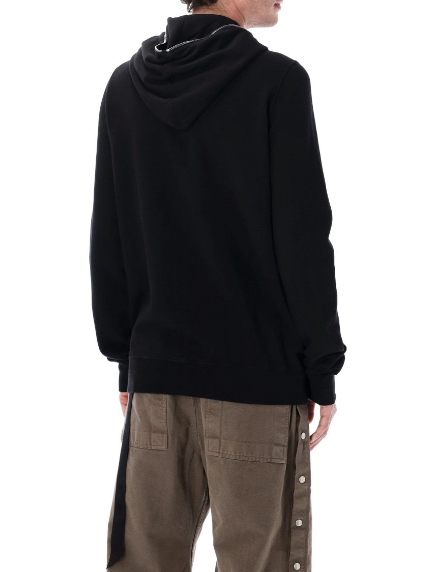 Drkshdw By Rick Owens Cotton Jersey Gimp Hoodie