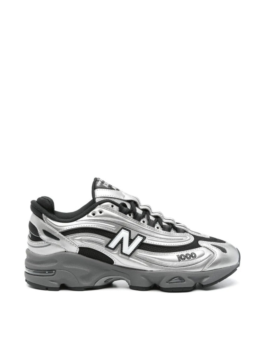 New Balance 1000 Black/Silver Metallic Sneakers