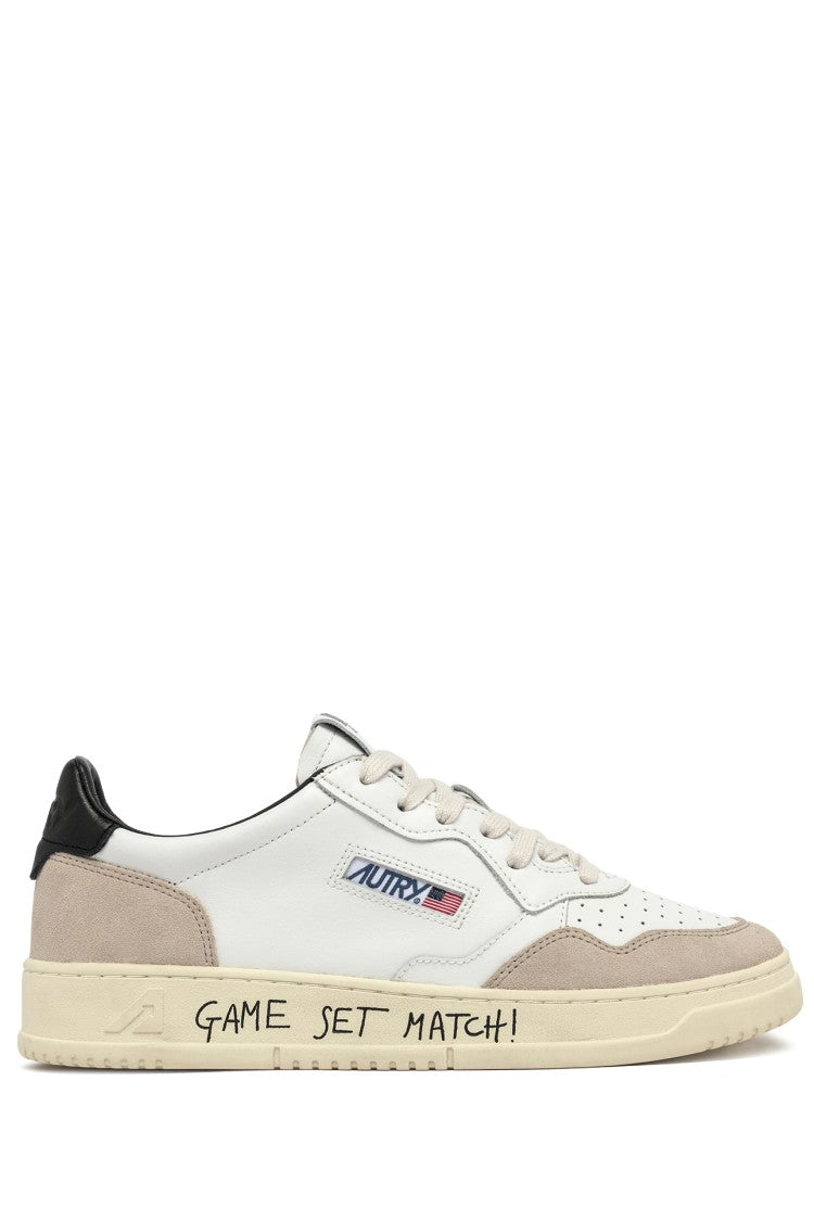Autry Medalist Suede Leather Sneakers