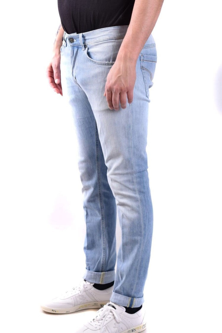 Dondup Blue Cotton Jeans