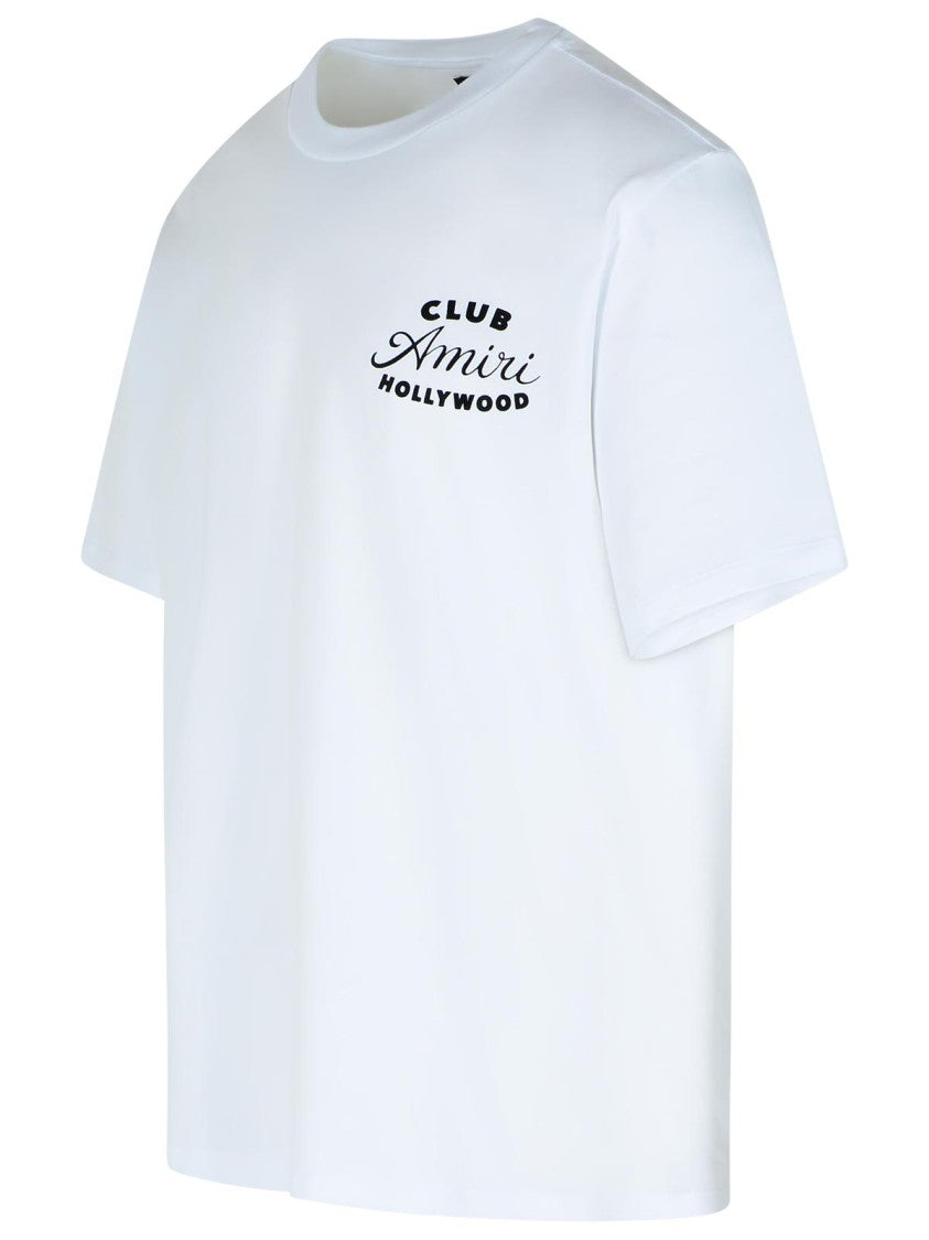 Amiri White Cotton T-Shirt