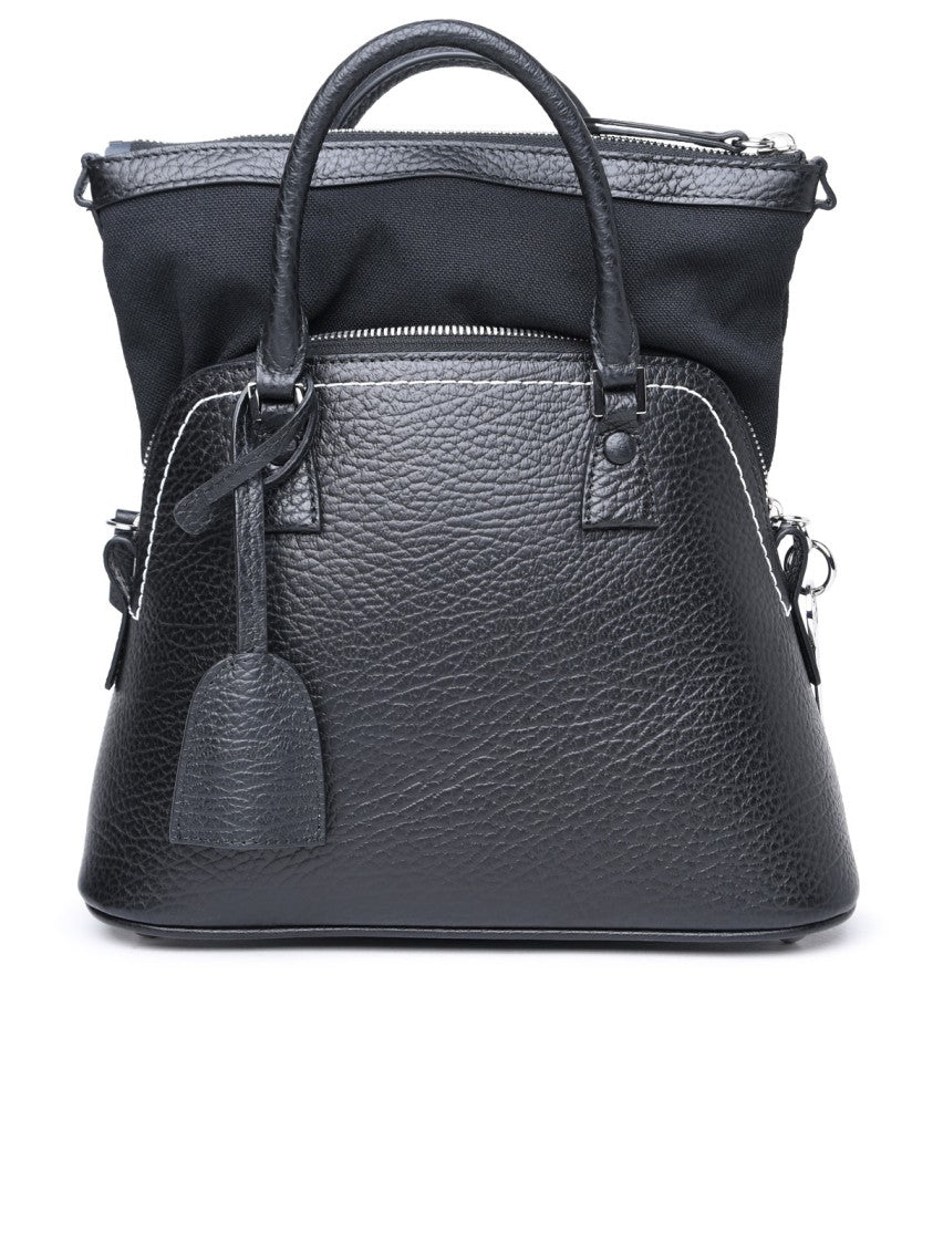 Maison Margiela 5ac Classique Mini Bag In Black Leather