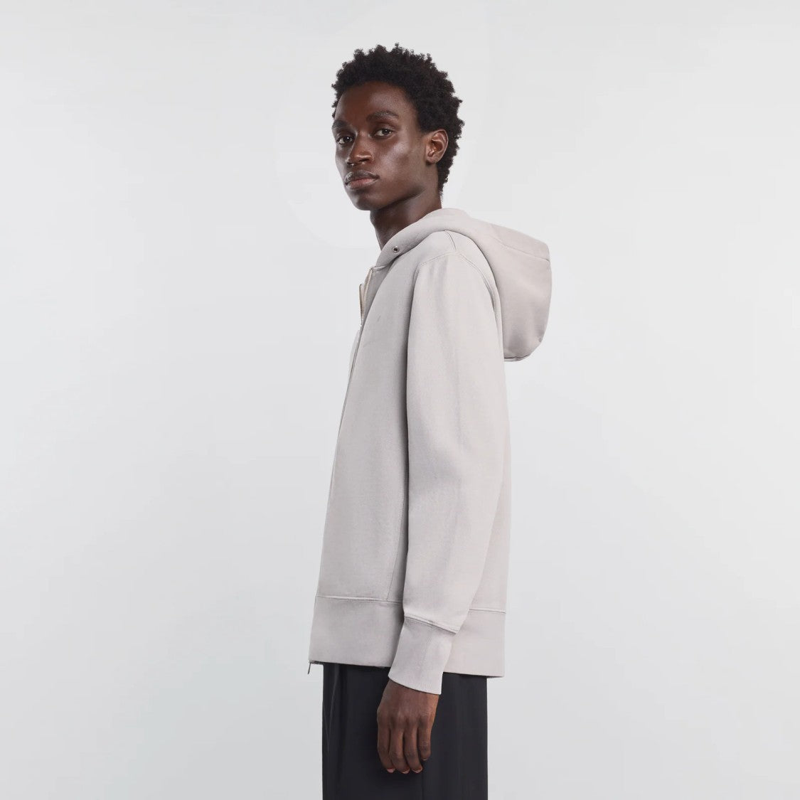 Hogan Refined Zip Hoodie Crafted