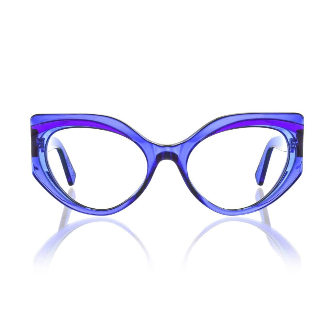 Kirk&Kirk Lotus Acrylic Oversized Butterfly Sunglasses